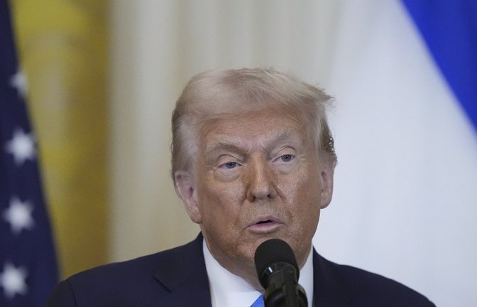 US-Präsident Donald Trump (Archivbild)<span class='image-autor'>Foto: dpa/Alex Brandon</span>
