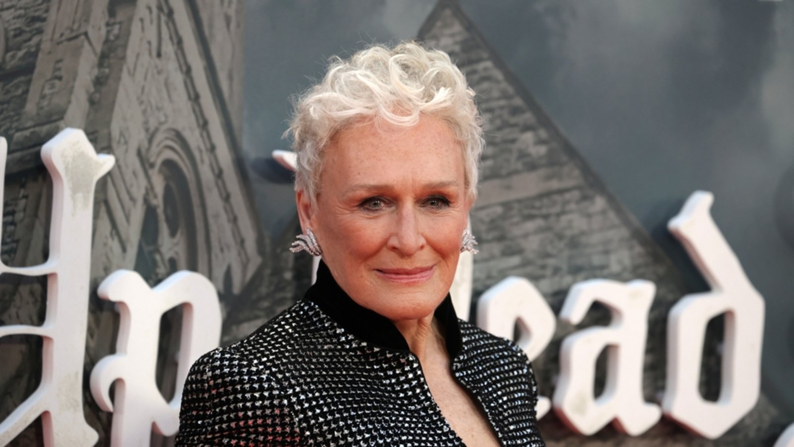 Glenn Close im Oktober bei der London-Premiere ihres neuen Films "Wake Up Dead Man".Foto: Fred Duval/ Shutterstock