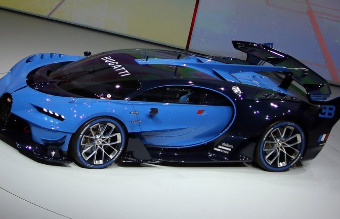 Ikonische Supersportwagen – das macht die Marke Bugatti aus.<span class='image-autor'>Foto: dpa</span>