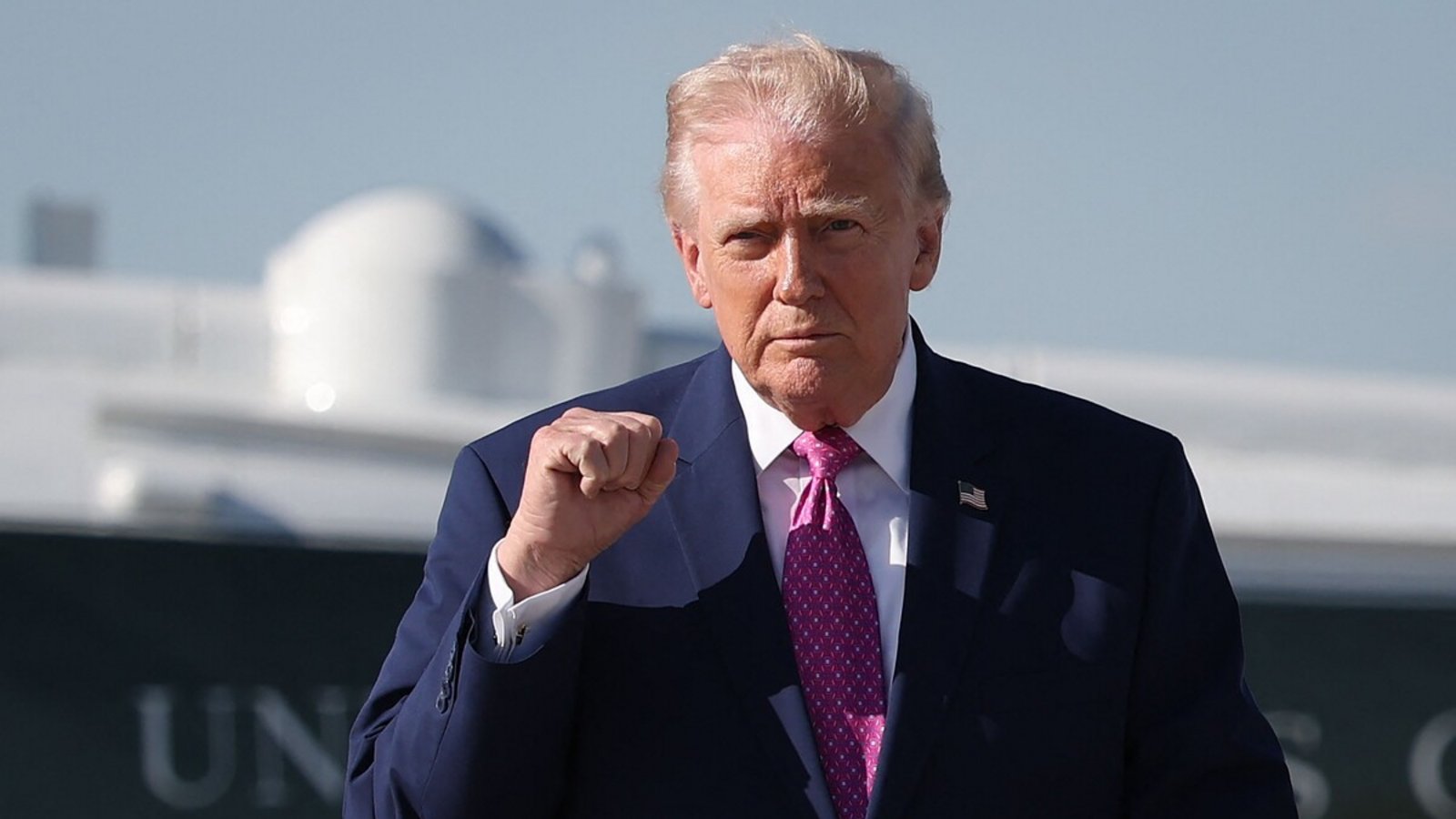 Donald Trump signalisiert Stärke, die er nicht hat.Foto: Getty Images via AFP