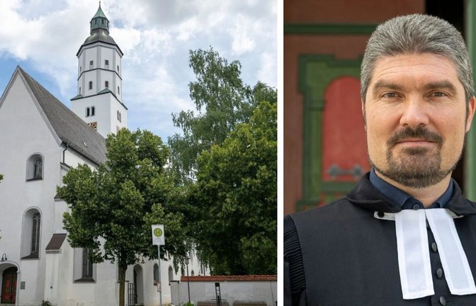 „Wir sind genervt.“ Auch an Pfingsten soll es vor der Kirche von Pfarrer Ralf Sedlak in Langenau wieder eine Anti-Israel-Kundgebung geben.<span class='image-autor'>Foto: SWP</span>