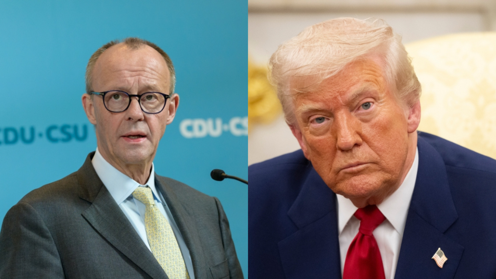 Friedrich Merz (l.) und Donald Trump treffen heute in Washington aufeinander.Foto: photocosmos1 / noamgalai / Shutterstock