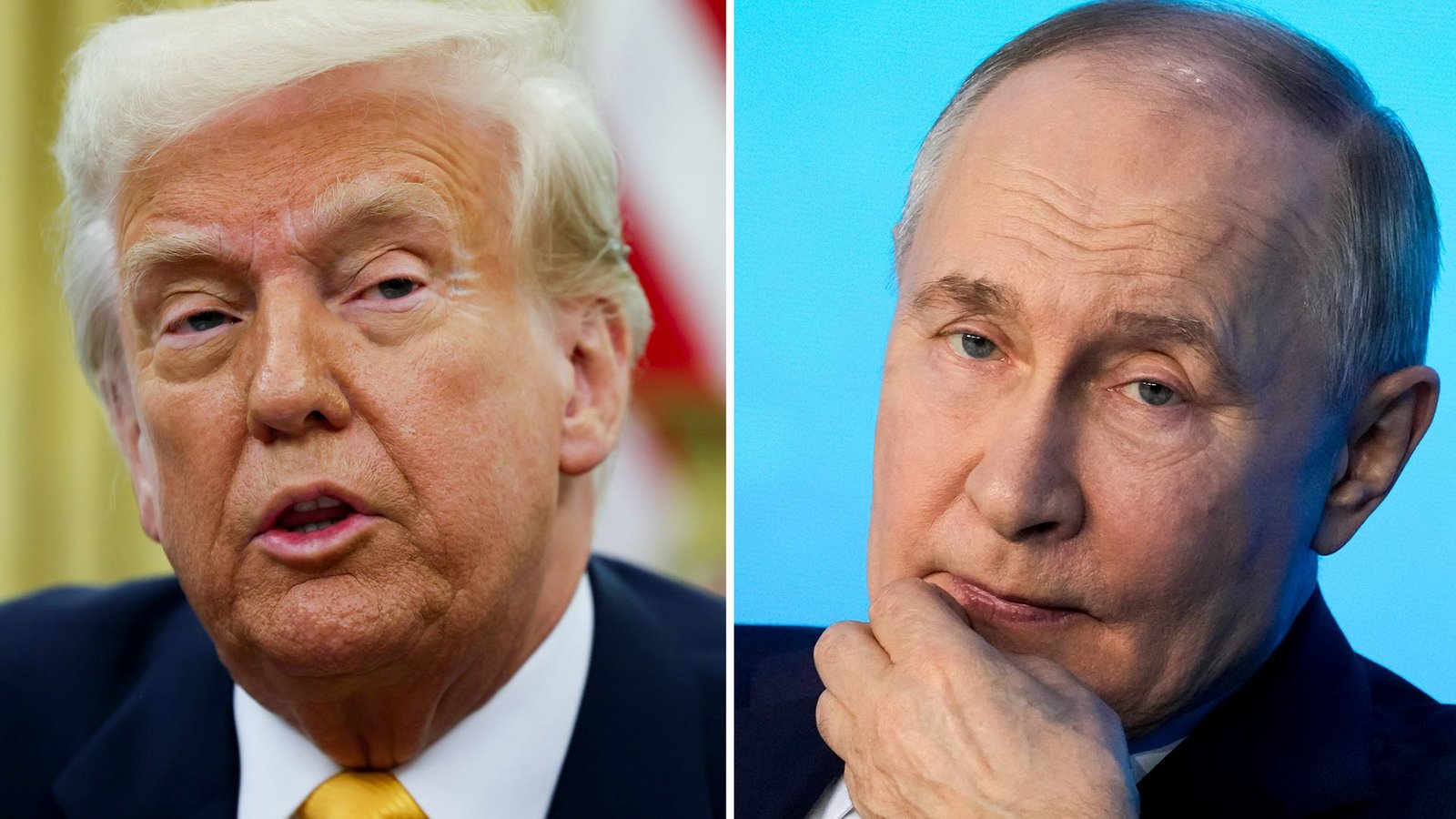Donald Trump und Wladimir Putin werden sich in Alaska treffen. (Archivbild)Foto: Pavel Bednyakov/AP/AP/dpa Donald Trump und Wladimir Putin werden sich in Alaska treffen. (Archivbild)Foto: Pavel Bednyakov/AP/AP/dpa