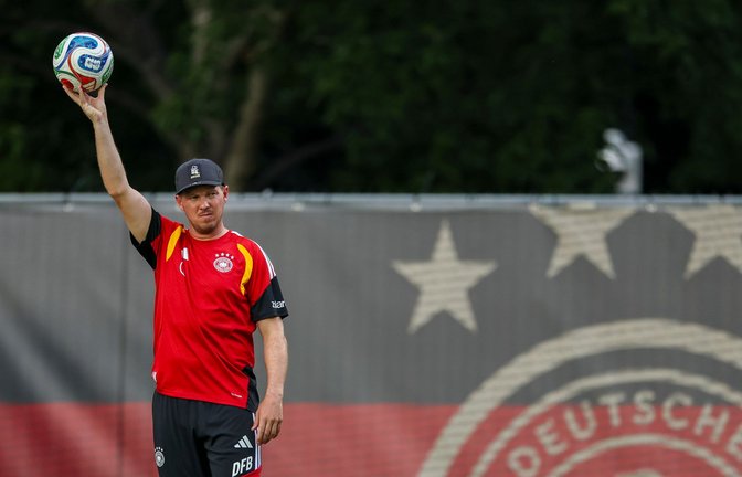 Bundestrainer Julian Nagelsmann trägt die Last der WM-Verantwortung.<span class='image-autor'>Foto: Jan Woitas/dpa</span>