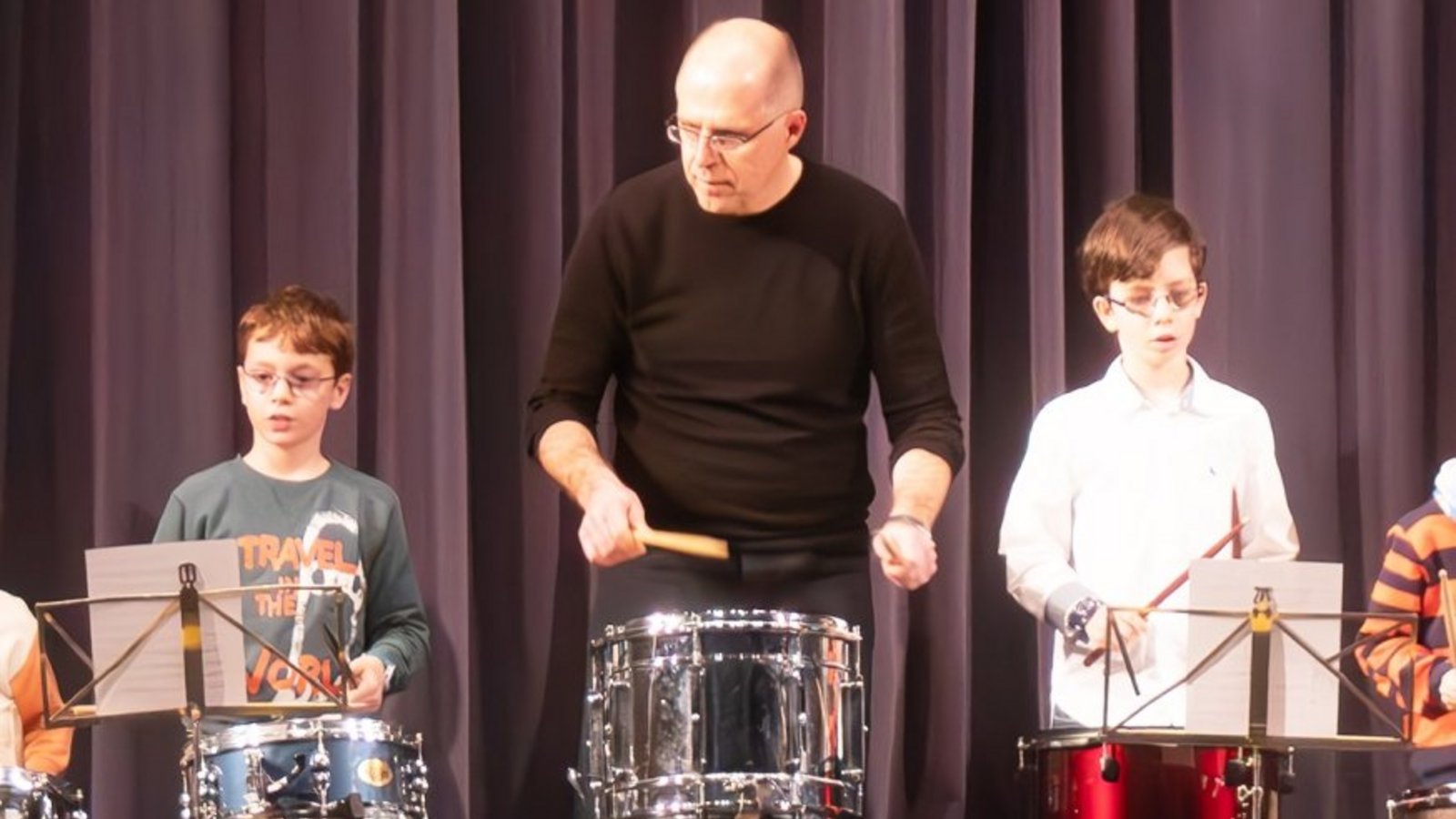 Groovender Auftakt mit den Little Drummer Boys. Fotos: Friedrich