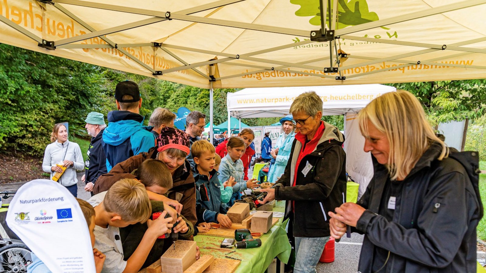 Großes Programm beim Naturerlebnistag am Naturparkzentrum an der Ehmetsklinge. Foto: p Großes Programm beim Naturerlebnistag am Naturparkzentrum an der Ehmetsklinge. Foto: p