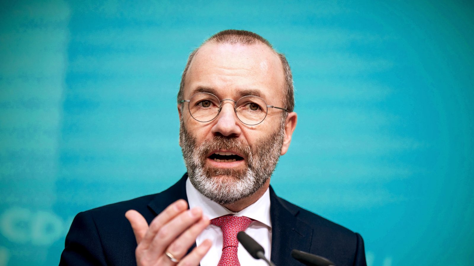 Der Vorsitzende der Europäischen Volkspartei (EVP), Manfred Weber (CSU).Foto: Michael Kappeler/dpa Der Vorsitzende der Europäischen Volkspartei (EVP), Manfred Weber (CSU).Foto: Michael Kappeler/dpa
