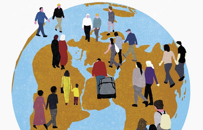 Die SPD warnt angesichts der Eskalation im Nahen Osten vor einer neuen Flüchtlingswelle nach Deutschland und Europa.<span class='image-autor'>Foto: Imago/Ikon Images</span>