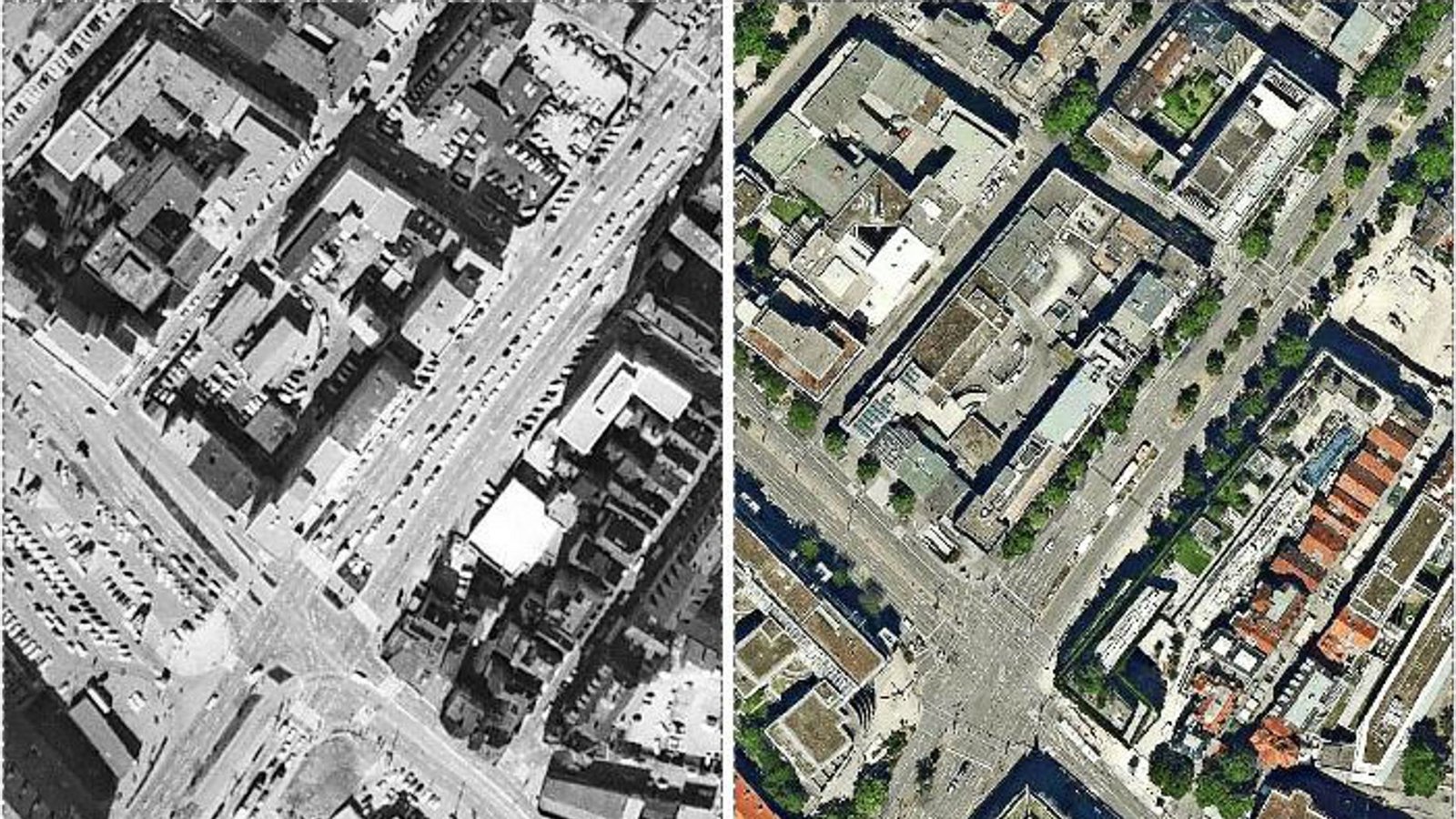 1968 glich die Gegend um den Stuttgarter Rotebühlplatz eher einem Parkplatz und einer Stadtautobahn. Heute wirkt sie deutlich menschenfreundlicher.Foto: LGL/Landesarchiv-StAL-EL68IX 1968 glich die Gegend um den Stuttgarter Rotebühlplatz eher einem Parkplatz und einer Stadtautobahn. Heute wirkt sie deutlich menschenfreundlicher.Foto: LGL/Landesarchiv-StAL-EL68IX