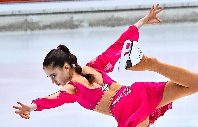 Sasha Tandogan glänzte bei den deutschen Meisterschaften im Eiskunstlauf.<span class='image-autor'>Foto: StZN/Luca Tonegutti</span>