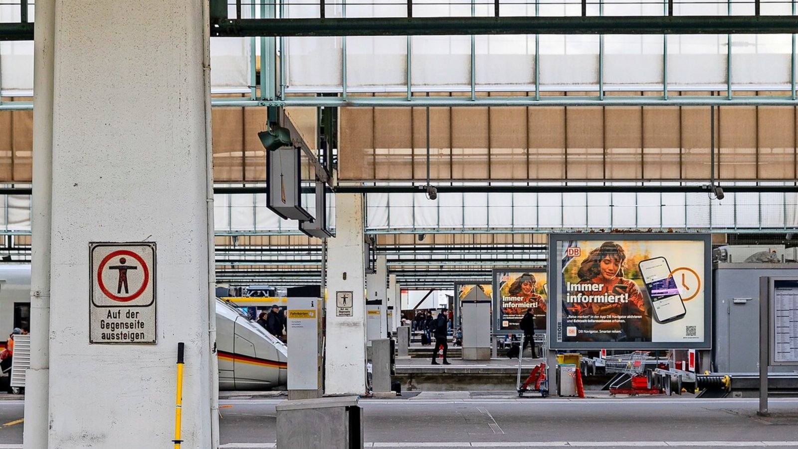 Die in die Jahre gekommene Bahnsteighalle des Hauptbahnhofs könnte zum IBA-Spielort werden.Foto: Lichtgut//Leif Piechowski