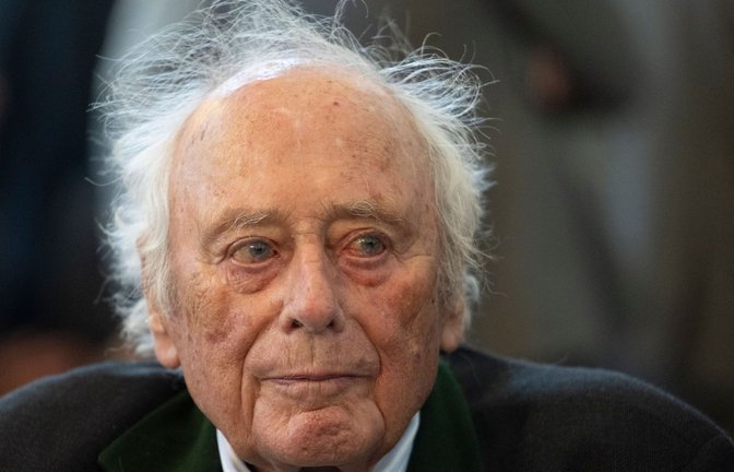 Die Künzelsauer Unternehmerlegende Reinhold Würth<span class='image-autor'>Foto: Marijan Murat/dpa/Marijan Murat</span>