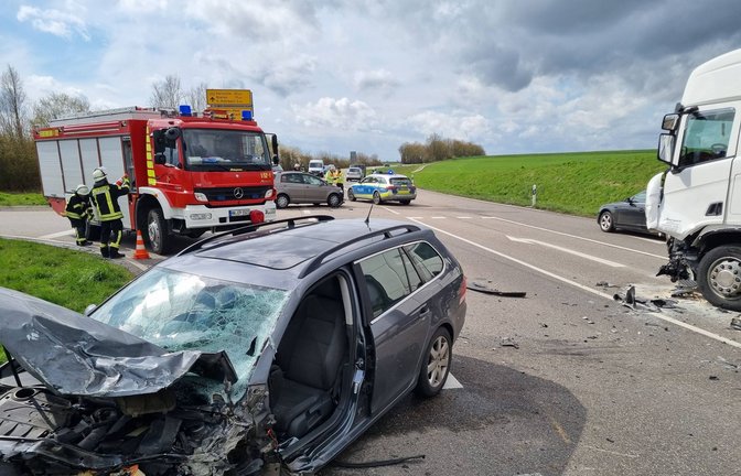 Der Unfall ereignete sich auf der B293 bei Eppingen.<span class='image-autor'>Foto: 7aktuell.de/ CV/7aktuell.de | CV</span>