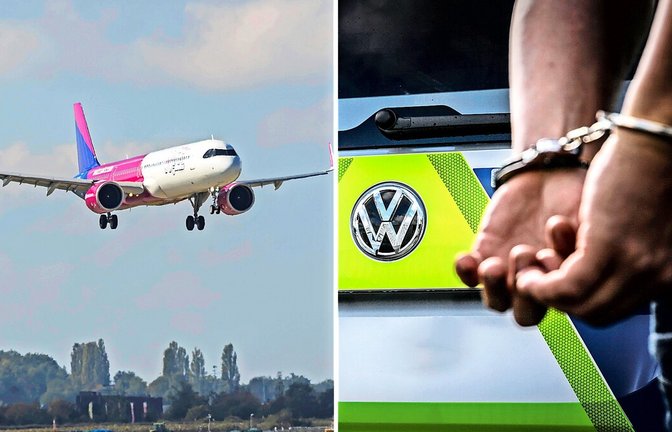 Der Airbus musste außerplanmäßig in Stuttgart landen. (Symbolbild)<span class='image-autor'>Foto: imago/Arnulf Hettrich</span>