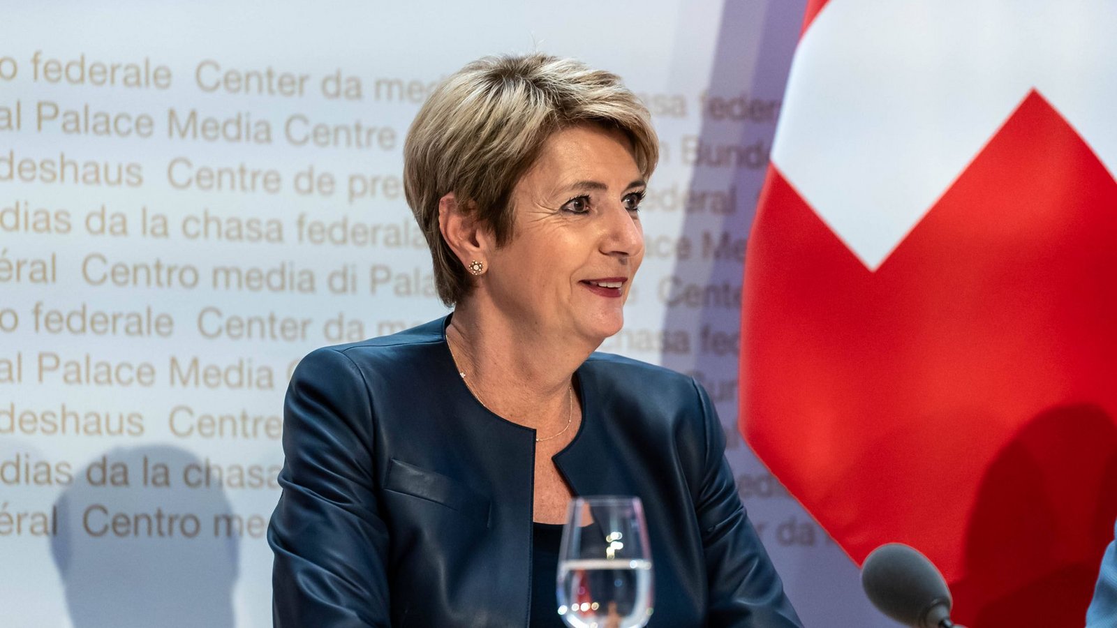 Karin Keller-Sutter ist Helvetiens künftige Bundespräsidentin.Foto: IMAGO/20 Minuten/IMAGO/Stefan Lanz