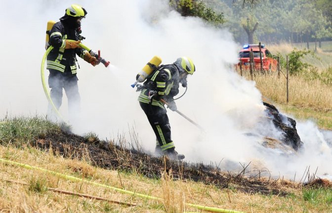 Die Feuerwehr Winnenden rückte zum Löscheinsatz aus.<span class='image-autor'>Blaulichtzentrale.de</span>