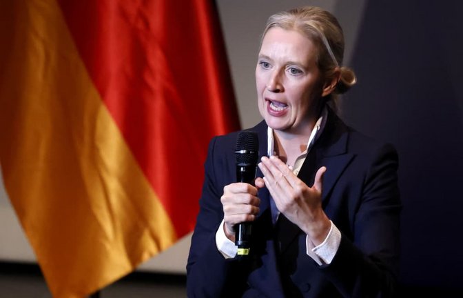 Die AfD-Chefin Alice Weidel könnte wegen der geleakten Mails in Bedrängnis geraten.<span class='image-autor'>Panama Pictures/actionpress</span>