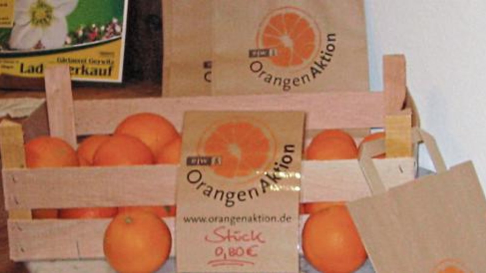 Die Orangen wurden dieses Mal online und im Laden der Illinger Ölmühle verkauft.  Foto: p