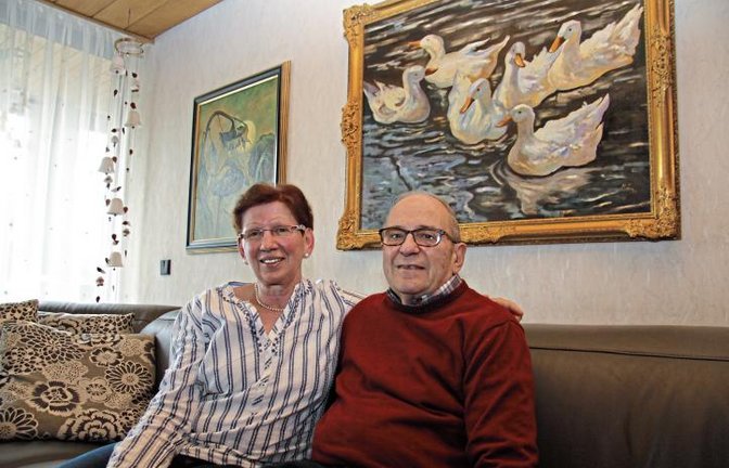 Dorothea und Manfred Velte sind seit 50 Jahren verheiratet. Foto: Banholzer