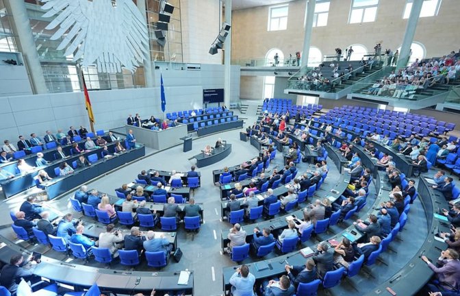 Wie schnell müssen Gesetze im Parlament beraten werden?<span class='image-autor'>Michael Kappeler/dpa</span>