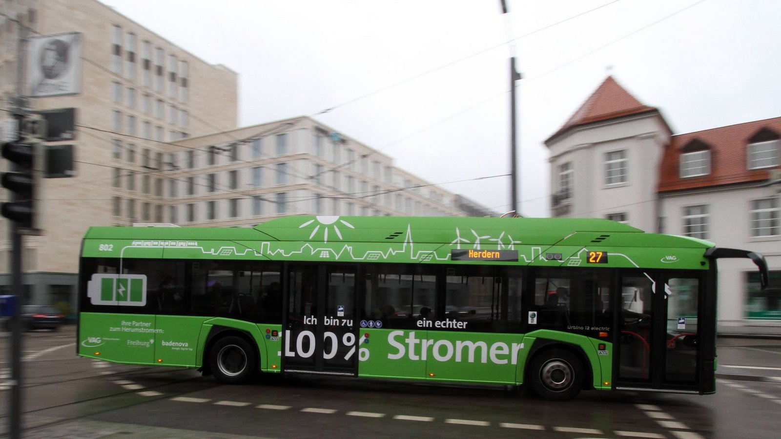 Noch „stromert“ es nicht überall im Land so wie hier auf der Linie 27 in Freiburg.Foto: imago images/Ralph Peters/Ralph Peters via www.imago-images.de Noch „stromert“ es nicht überall im Land so wie hier auf der Linie 27 in Freiburg.Foto: imago images/Ralph Peters/Ralph Peters via www.imago-images.de