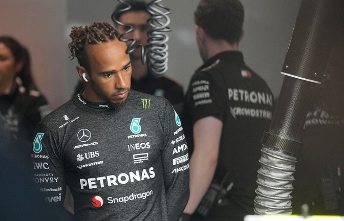 Lewis Hamilton kam in dieser Saison auf nicht mal halb so viele Punkte wie Weltmeister Max Verstappen.<span class='image-autor'>Foto: Darron Cummings/AP/dpa</span>
