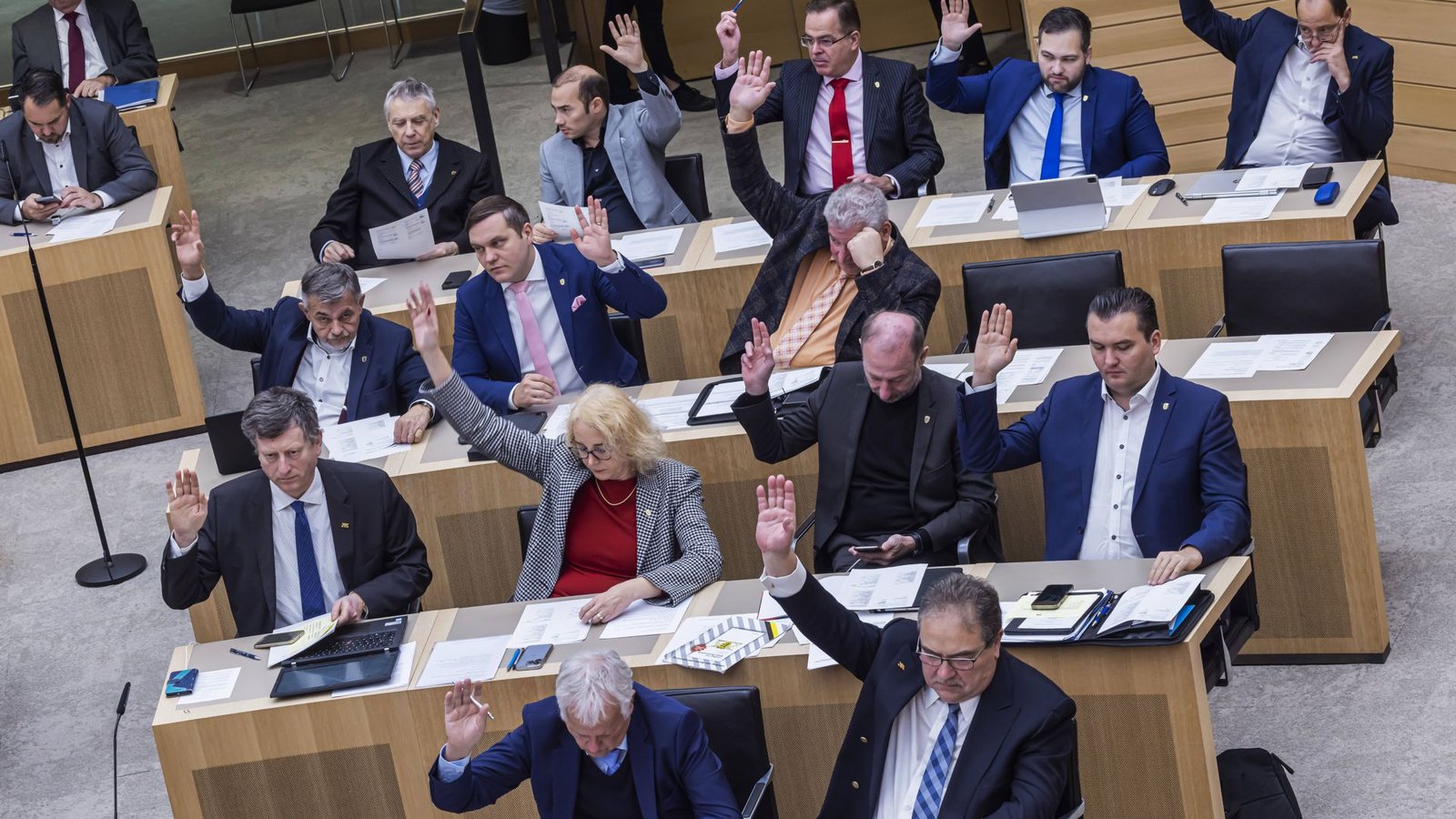 Die AfD-Fraktion im Landtag wird meist ausgegrenzt.Foto: IMAGO/Arnulf Hettrich/IMAGO/Arnulf Hettrich Die AfD-Fraktion im Landtag wird meist ausgegrenzt.Foto: IMAGO/Arnulf Hettrich/IMAGO/Arnulf Hettrich