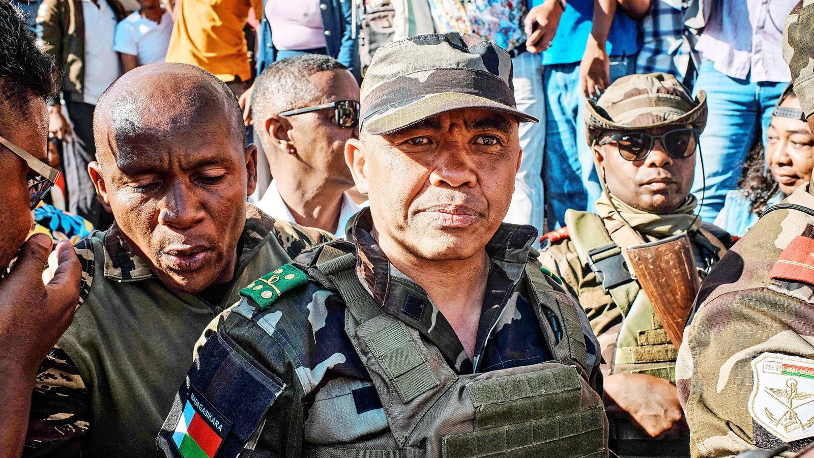 Jetzt haben die Militärs wie Colonel Michael Randrianarina das Sagen.Foto: imago/ZUMA Press Wire Jetzt haben die Militärs wie Colonel Michael Randrianarina das Sagen.Foto: imago/ZUMA Press Wire