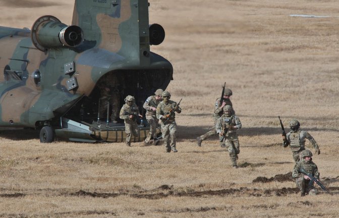 Japan möchte seine Verteidigungsausgaben drastisch erhöhen. (Symbolbild)<span class='image-autor'>Foto: IMAGO/UPI Photo/IMAGO/KEIZO MORI</span>