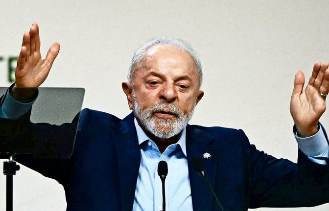 Brasiliens Präsident  Lula<span class='image-autor'>Foto: AFP</span>