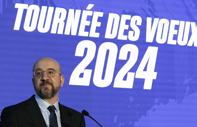 Charles Michel will nicht mehr EU-Ratspräsident sein, sondern in Zukunft als Abgeordneter im Europaparlament arbeiten.<span class='image-autor'>Foto: AFP/NICOLAS MAETERLINCK</span>