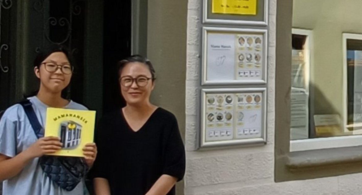 mamahansik Jihyun Han mit Tochter Seoin