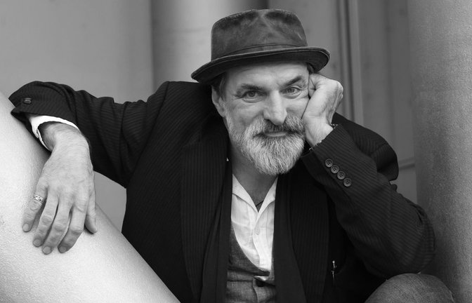 Andreas Hoppe bei der 69. Frankfurter Buchmesse. (zu dpa: «Ehemaliger «Tatort»-Kommissar Andreas Hoppe gestorben»)<span class='image-autor'>Uwe Zucchi/dpa</span>
