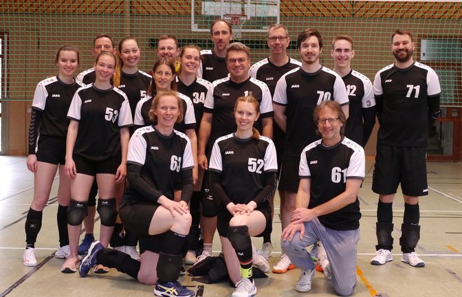 Indiaca Enzweihingen bei WM württembergische Meisterschaft, alle Teams, Foto privat