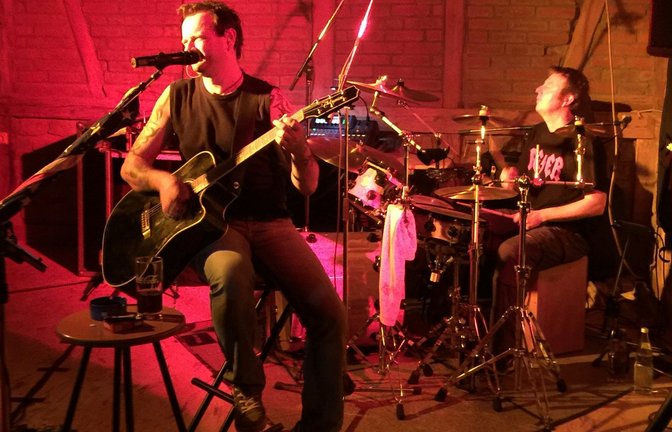 Marc Daniels & Heiko sorgen am Samstag für die musikalische Unterhaltung bei den Irish Days ins Sersheim. Foto: p