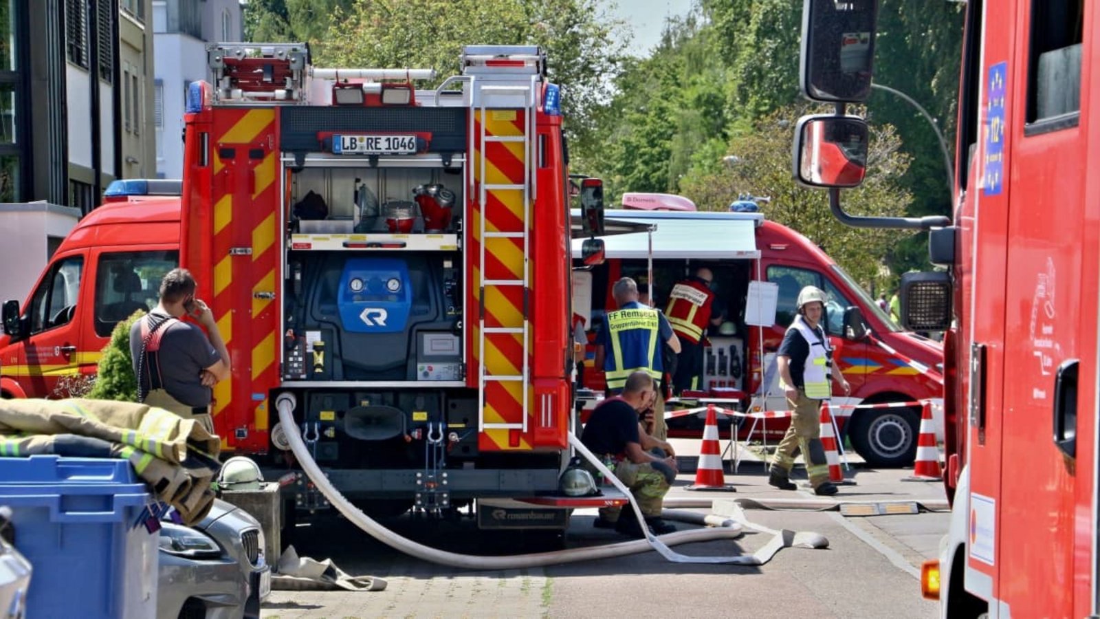 Der Brand in einem Umspannwerk in Remseck am Neckar vor wenigen Tagen hat weitreichende Folgen, bei vielen Menschen in der Umgebung fällt der Strom aus.KS-Images.de / Andreas Rometsch Der Brand in einem Umspannwerk in Remseck am Neckar vor wenigen Tagen hat weitreichende Folgen, bei vielen Menschen in der Umgebung fällt der Strom aus.KS-Images.de / Andreas Rometsch
