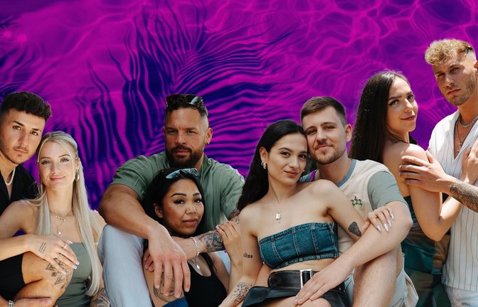 Die Verführer setzen in der 7. Staffel von "Temptation Island" alles daran, diese vergebenen Kandidaten um den Finger zu wickeln.<span class='image-autor'>Foto: RTL</span>