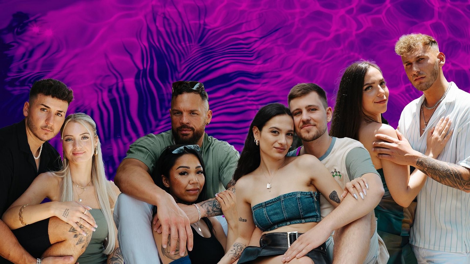 Hillary, Jamy, Patrick, Natalie, Raffaela, Jeremy, Enrico, Saskia, Danka und Kevin.Foto: RTL Hillary, Jamy, Patrick, Natalie, Raffaela, Jeremy, Enrico, Saskia, Danka und Kevin.Foto: RTL