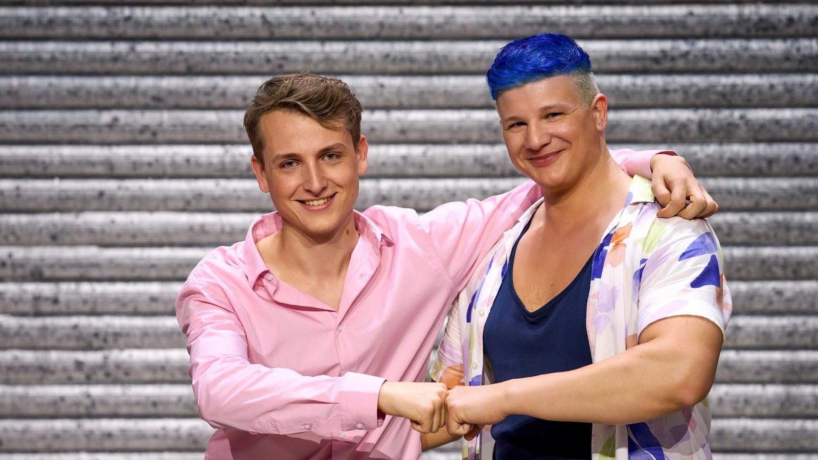 Sie waren in der Hauptrunde von Folge 5 die besten: Michel aus Karlsruhe und Eric aus Stuttgart.Foto: RTL / Frank Dicks Sie waren in der Hauptrunde von Folge 5 die besten: Michel aus Karlsruhe und Eric aus Stuttgart.Foto: RTL / Frank Dicks