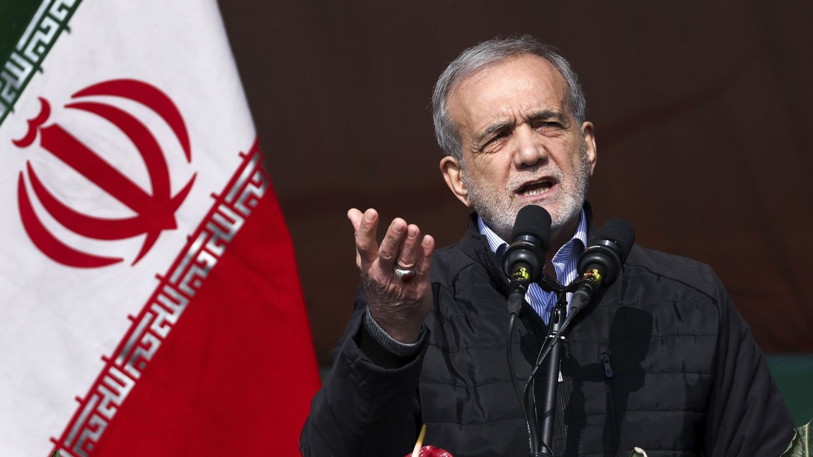 Irans Präsident Massud Peseschkian (Archivbild)Foto: Iranian Presidency Office/Uncredited Irans Präsident Massud Peseschkian (Archivbild)Foto: Iranian Presidency Office/Uncredited