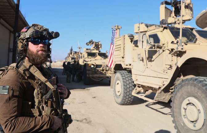 US-Präsident Trump hatte schon in seiner ersten Amtszeit Pläne für den Truppenabzug aus Syrien. (Archivbild)<span class='image-autor'>Foto: Baderkhan Ahmad/AP/dpa</span>