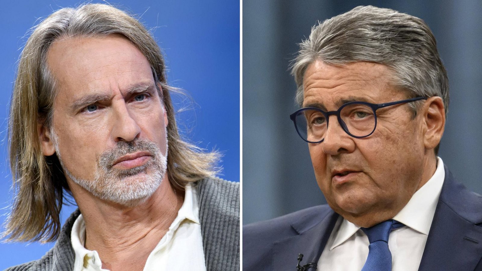 Richard David Precht (Links) und Sigmar Gabriel sind beim Thema Umgang mit Russland ganz anderer Meinung.Foto: IMAGO/Panama Pictures & IMAGO/Uwe Koch Richard David Precht (Links) und Sigmar Gabriel sind beim Thema Umgang mit Russland ganz anderer Meinung.Foto: IMAGO/Panama Pictures & IMAGO/Uwe Koch