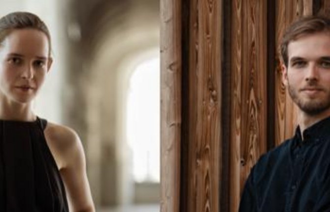 Spielen zum Auftakt: Sophia Weidemann und Simon Wallinger.  <span class='image-autor'>Foto: p</span>