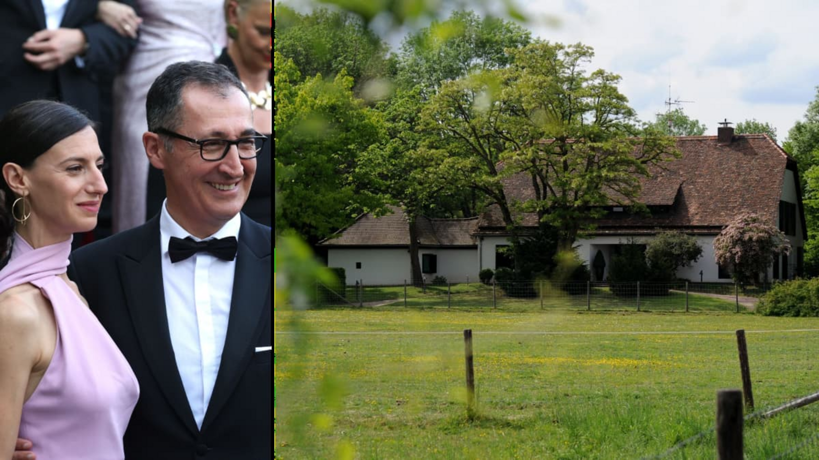 Ex-Ministerpräsident Winfried Kretschmann zog hier nicht ein – Özdemir und seine Frau Flavia Zaka tun es. Die Dienstvilla des Landes liegt auf dem Gelände des Schlosses Solitude in Stuttgart - und wird bald streng bewacht sein.picture alliance/dpa