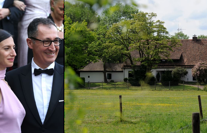Ex-Ministerpräsident Winfried Kretschmann zog hier nicht ein – Özdemir und seine Frau Flavia Zaka tun es. Die Dienstvilla des Landes liegt auf dem Gelände des Schlosses Solitude in Stuttgart - und wird bald streng bewacht sein.<span class='image-autor'>picture alliance/dpa</span>