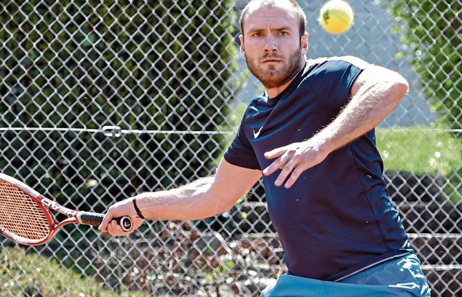 Für seine Männermannschaft beim TC Illingen sagt Sportwart Nikolaos Gatsas: „Wir machen auf jeden Fall mit.“ Foto: Leitner