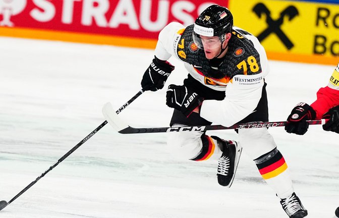 Unter anderem NHL-Profi Nico Sturm verstärkt das deutsche Eishockey-Nationalteam.<span class='image-autor'>Foto: Pavel Golovkin/AP/dpa</span>