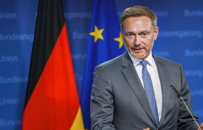 Christian Lindner will weiterhin strenge Schuldenregeln.<span class='image-autor'>Foto: dpa/Olivier Matthys</span>