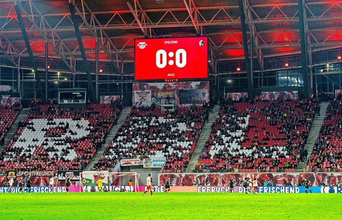 Beim Bundesligisten RB Leipzig sind Lücken im Stadion seit Jahren ein unliebsames Thema.<span class='image-autor'>Foto: imago/Matthias Koch</span>