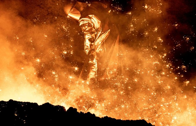 Die europäische Stahlindustrie soll von dem Gesetz profitieren. (Symbolbild)<span class='image-autor'>Foto: Hauke-Christian Dittrich/dpa</span>